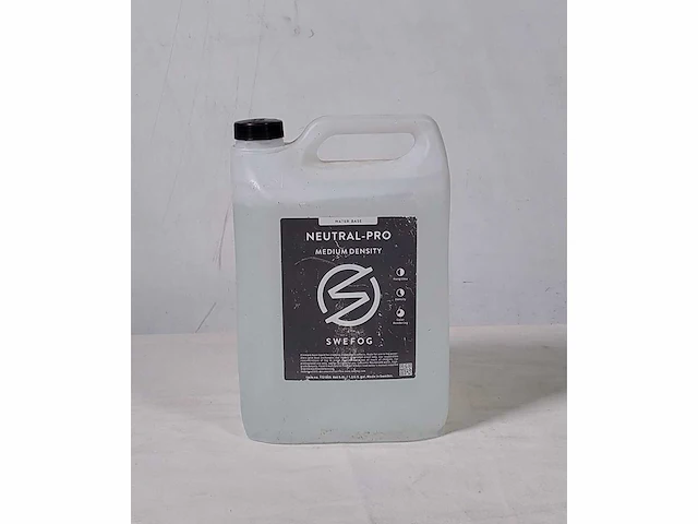 4 x swefog neutral-pro medium density smoke fluid water based 5l - afbeelding 3 van  3