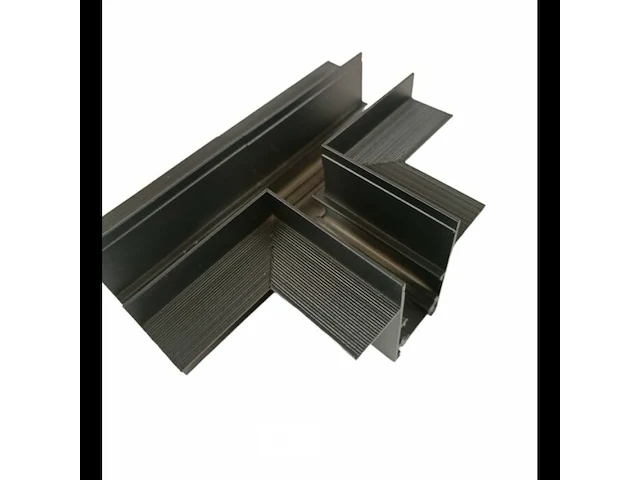 4 x t-connector voor ingebouwde magnetische rails 20 mm – horizontaal. - afbeelding 1 van  5