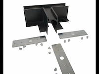 4 x t-connector voor magnet railsinbouw iek 20 mm - horizontaal - afbeelding 2 van  4