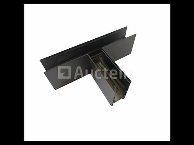 4 x t-connector voor magnetische opbouwrails 20 mm – horizontaal. - afbeelding 1 van  4