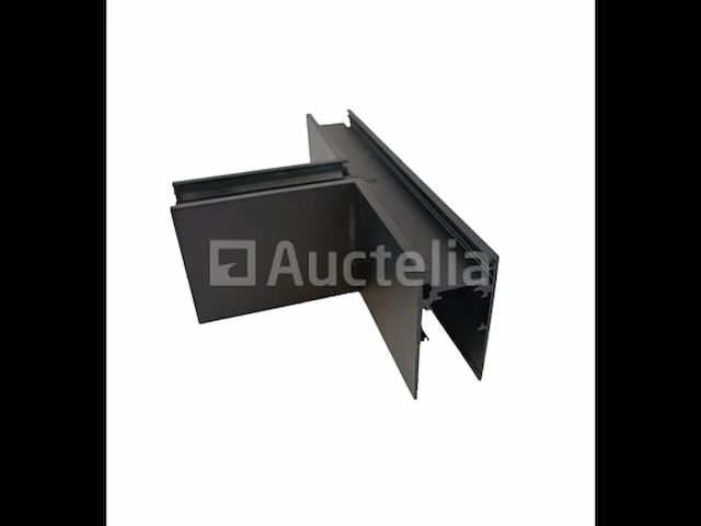 4 x t-connector voor magnetische opbouwrails 20 mm – horizontaal. - afbeelding 3 van  4