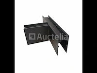 4 x t-connector voor magnetische opbouwrails 20 mm – horizontaal. - afbeelding 3 van  4