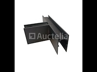 4 x t-connector voor opbouwmagnetische rails 20 mm - horizontaal - afbeelding 2 van  4