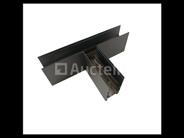 4 x t-connector voor opbouwmagnetische rails 20 mm - horizontaal - afbeelding 3 van  4