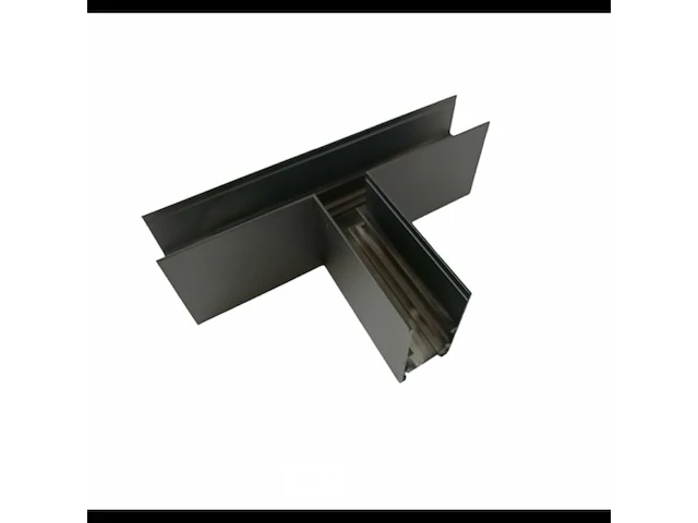 4 x t-connector voor opbouwmagnetische rails 20 mm - horizontaal - afbeelding 2 van  5