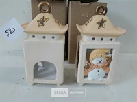4 x t-lichthuisje lantaarn 17 cm - afbeelding 3 van  3