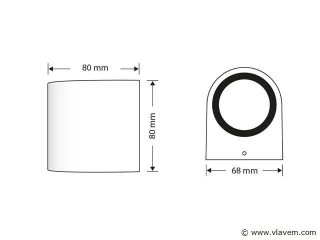 4 x tallight 1.0 eco buitenarmatuur zwart - afbeelding 5 van  6