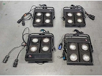 4 x thomas 4-lite blinder 4x650w dwe 1xcee16b3 - afbeelding 1 van  3