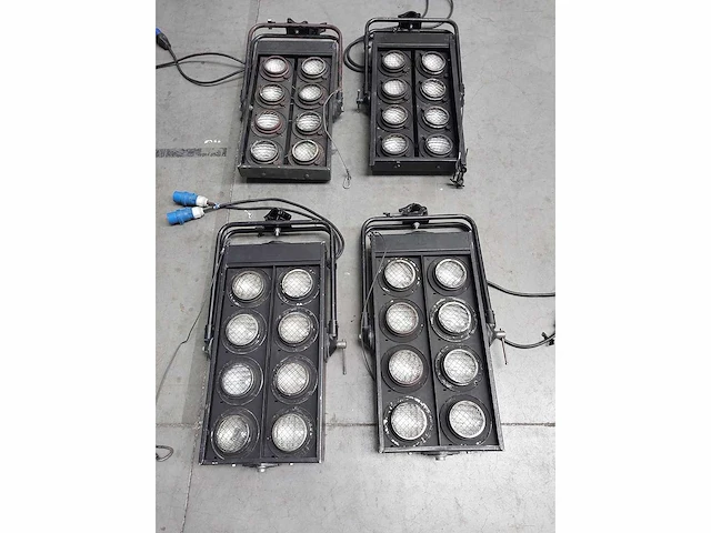 4 x thomas 8-lite blinder dwe 650w 2xcee16b3 - afbeelding 1 van  6