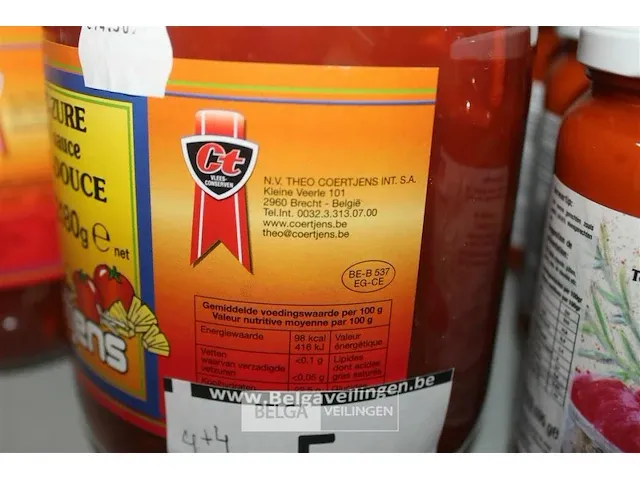 4 x tomaten saus 695 g / 4 x zoet-zure saus 2180 g - afbeelding 5 van  5