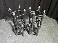 4 x truss 0.5m type global truss f34 zwart - afbeelding 1 van  1