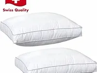 4 x valeria – box hoofdkussen 60x50x10cm - afbeelding 1 van  2