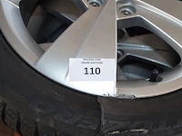 4 x velgen pirelli 215/55r17 98v m+s (1 beschadigd) - afbeelding 2 van  8