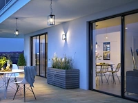 4 x venezia buiten wandlamp zwart - afbeelding 4 van  6