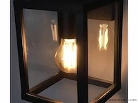 4 x veneziana buiten wandlamp zwart - afbeelding 6 van  7