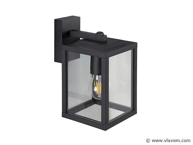 4 x veneziana buiten wandlamp zwart - afbeelding 7 van  7