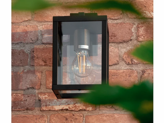 4 x veneziana buiten wandlamp zwart - afbeelding 4 van  8