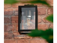 4 x veneziana buiten wandlamp zwart - afbeelding 4 van  8
