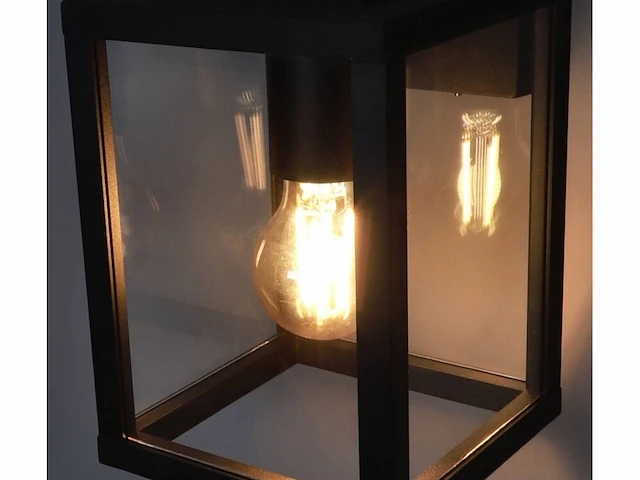 4 x veneziana buiten wandlamp zwart - afbeelding 6 van  8