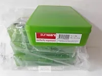 4 x verdeeldoos met 8 vakken sunware 245x150x52 mm - afbeelding 2 van  2