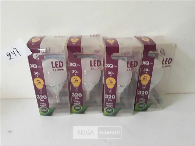 4 x vervanglamp bol led e14 4w - afbeelding 1 van  3