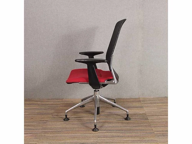 4 x vitra meda bezoekersstoel - afbeelding 5 van  6