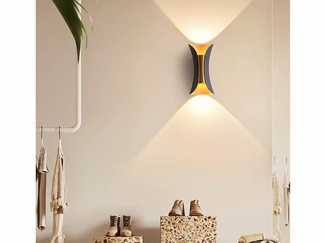 4 x viva buiten armaturen goud zwart - afbeelding 2 van  7