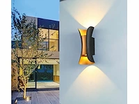 4 x viva buiten armaturen goud zwart - afbeelding 5 van  7