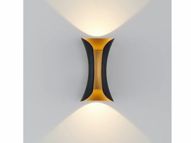 4 x viva wand design armaturen goud zwart - afbeelding 4 van  7