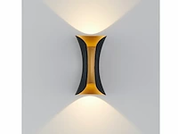 4 x viva wand design armaturen goud zwart - afbeelding 4 van  7