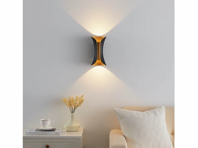 4 x viva wand design armaturen goud zwart - afbeelding 5 van  7