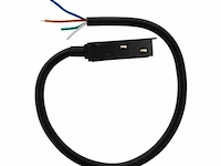 4 x voedingsconnector met kabel voor magnetische rail - 48v - afbeelding 1 van  3