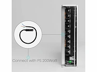 4 x voedingsconnector met kabel voor magnetische rail - 48v - afbeelding 2 van  3
