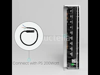 4 x voedingsconnector met kabel voor magnetische rail – 48v. - afbeelding 2 van  3