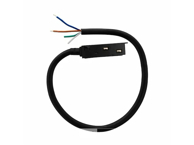 4 x voedingsconnector met kabel voor magnetische rail – 48v. - afbeelding 1 van  4