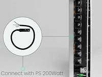 4 x voedingsconnector met kabel voor magnetische rail – 48v. - afbeelding 3 van  4