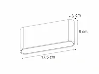 4 x weldon design wand armatuur wit - afbeelding 3 van  4