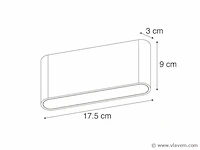 4 x weldon design wand armatuur zwart - afbeelding 4 van  8