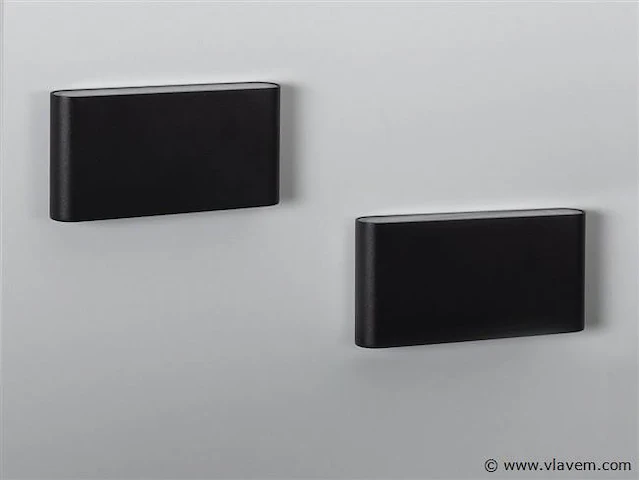 4 x weldon design wand armatuur zwart - afbeelding 5 van  8