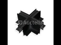 4 x x-connector voor inbouw magnetische rails 20 mm - horizontaal - afbeelding 2 van  4