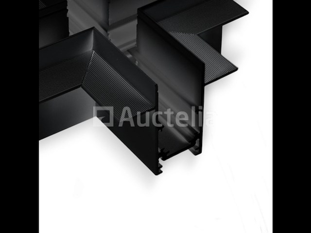 4 x x-connector voor inbouw magnetische rails 20 mm - horizontaal - afbeelding 4 van  4