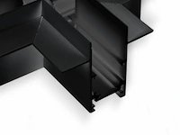 4 x x-connector voor inbouw magnetische rails 20 mm - horizontaal - afbeelding 2 van  4
