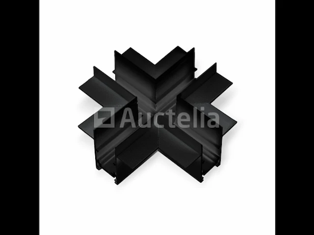 4 x x-connector voor ingebouwde magnetische rails 20 mm – horizontaal. - afbeelding 4 van  4