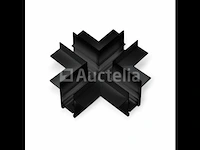 4 x x-connector voor ingebouwde magnetische rails 20 mm – horizontaal. - afbeelding 4 van  4