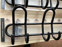 4 x zwarte kapstokken - afbeelding 2 van  3