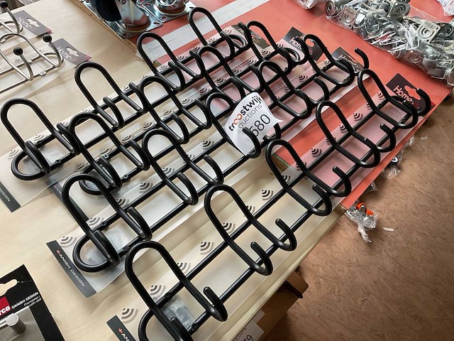 4 x zwarte kapstokken - afbeelding 3 van  3