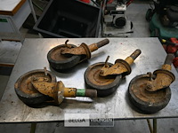 4 x zwenkwiel - afbeelding 1 van  4