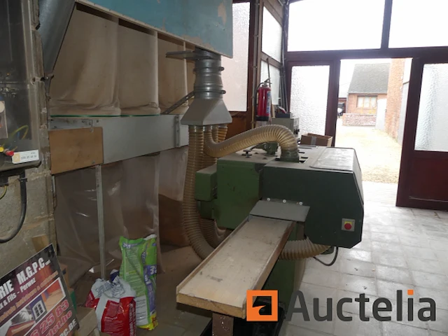 4 zijden schaafmachine met stofcollector guilliet la corroyeuse - afbeelding 4 van  12