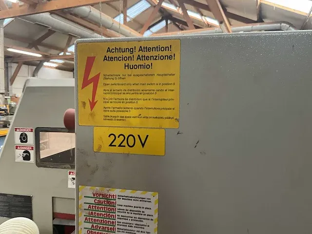 4-zijdige schaafmachine weinig profimat 23e - afbeelding 4 van  17