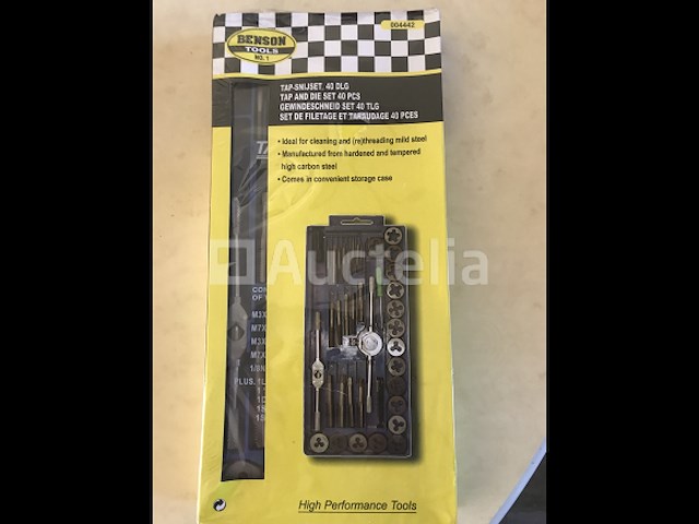 40 delige tap en snijset - afbeelding 1 van  4
